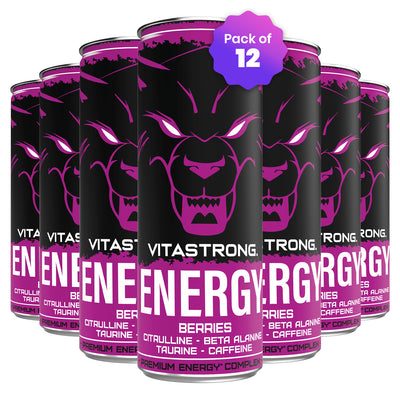 Vitastrong Energy - Berries 330ml (12x box)