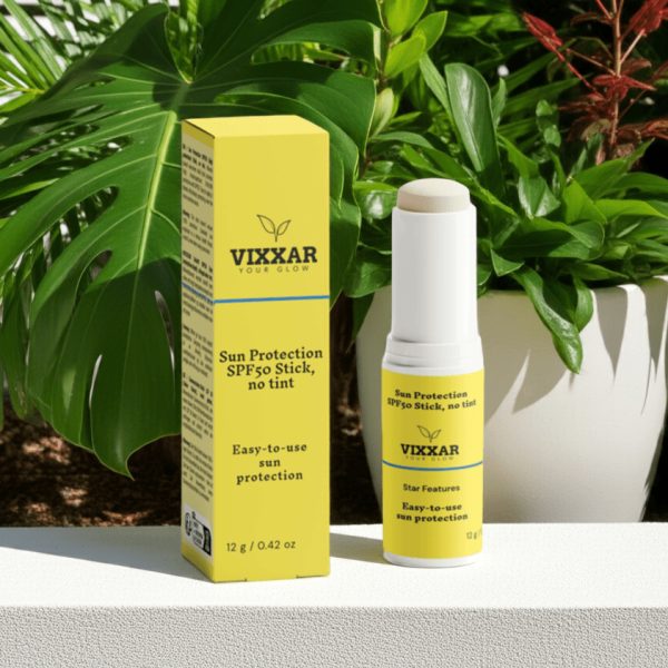 Sun Protection SPF50 Stick, No Tint – Invisible Finish, Rice Oil & Jojoba