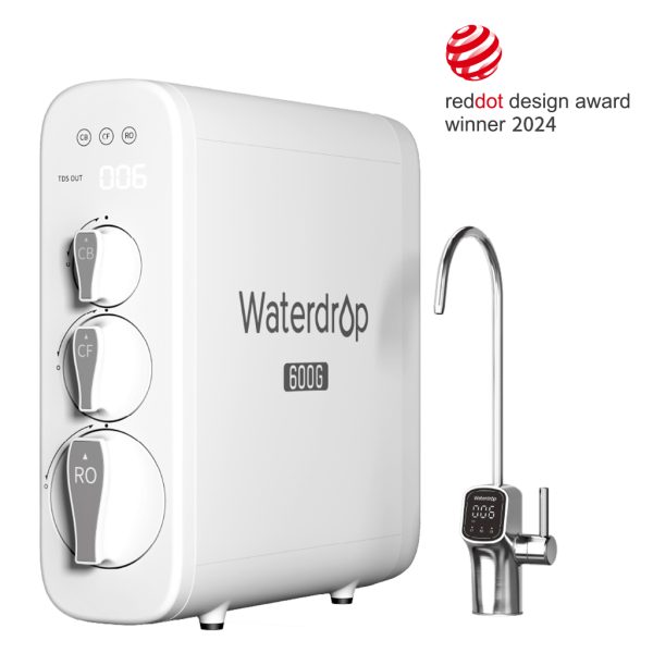 Waterdrop 600 GPD Fast Flow Reverse Osmosis System G3P600