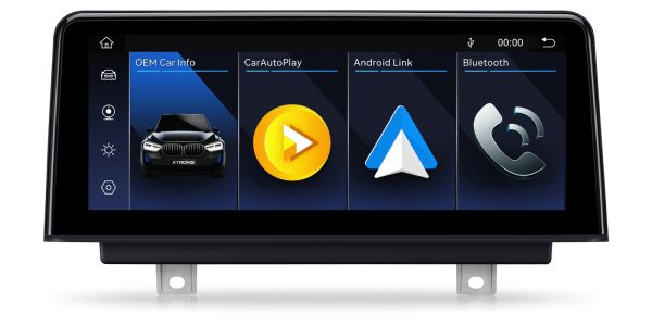 BMW 1 / 2 / 3 / 4 Series / M3 / M4 10.25 Inch Linux Car Stereo Radio | Apple CarPlay & Android Auto | QUB10NBTH