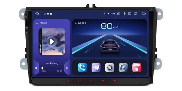 VW/Skoda/Seat 9″ Android Car Stereo Radio | Wireless Apple CarPlay & Android Auto | IQ94MTVP