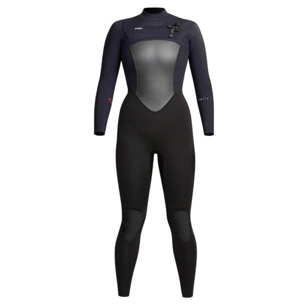 Xcel Womens 5/4mm Infiniti Chest Zip Wetsuit - Black
