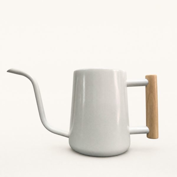 Mini Stainless Steel Bonsai Watering Can – Black/White, 300ml