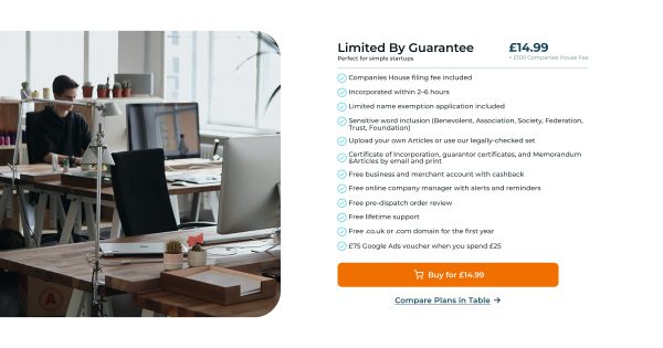 Limited By Guarantee Package
