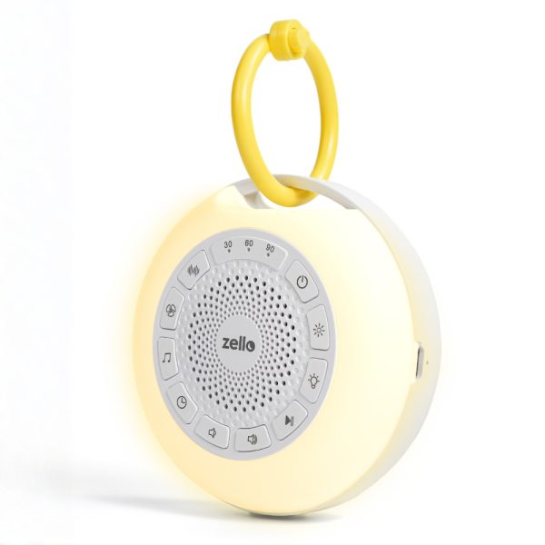 Zello Portable Pro Max White Noise Machine & Night Light