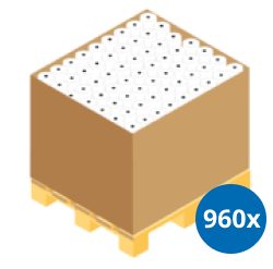 Pallet Deal: 960 Label Rolls, 102mm x 150mm
