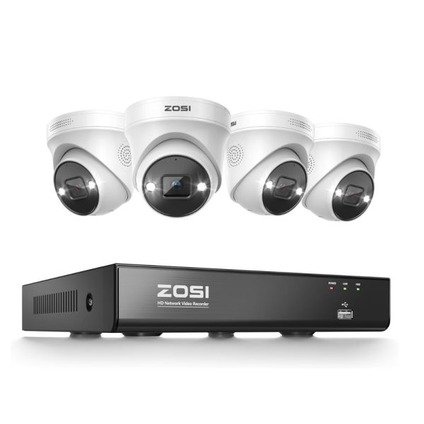 C225 4K PoE Security Camera System + 4K 8CH / 16CH PoE NVR