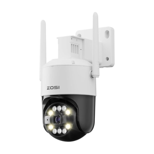 C296B 5MP/4K Wi-Fi 6 Pan/Tilt Security Camera + Up to 256GB Local Storage