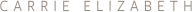 Carrie Elizabeth logo