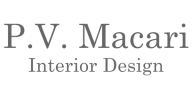 P.V. Macari Interiors logo