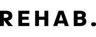 REHAB. REHAB. logo