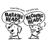 Barking Heads & Meowing Heads logo