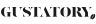 GUSTATORY logo
